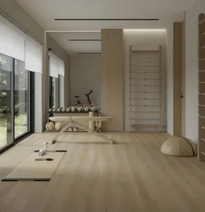 Vinilo grindys "ALMOND OAK" (198×1234×5,5)