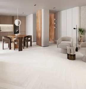 Olivia Oak Herringbone