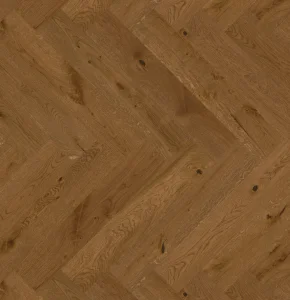 Parketlentės ĄŽUOLAS "BROWN SUGAR HERRINGBONE 130" (130×725×14)